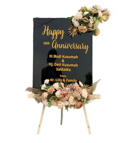 Papan Bunga Akrilik Jingkang